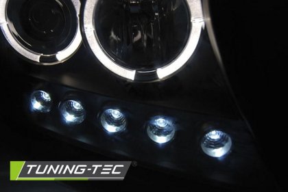 Přední světla LED Toyota Land Cruiser FJ200 07-12 černá