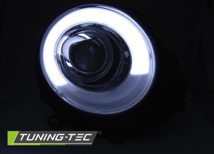 Přední světla LED Tubelight BMW Mini Cooper 06-14 chromová