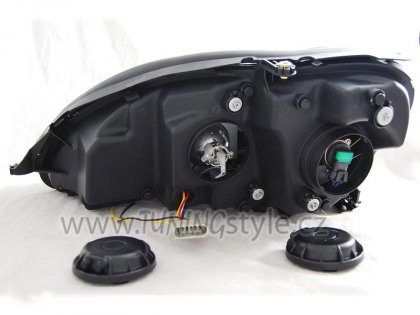 Přední světla LED TubeLight Mercedes-Benz S W220 98-05 černá