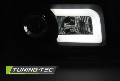 Přední světla LED TubeLights Chrysler 300C 05-10 černá