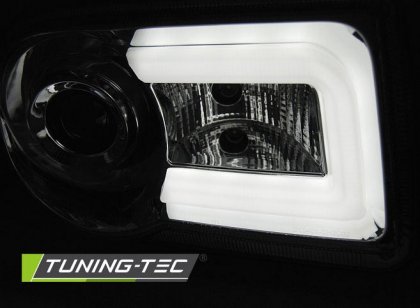 Přední světla LED TubeLights Chrysler 300C 05-10 chrom