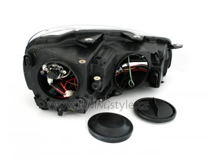 Přední světla s denními světly RL VW Golf VI / 6 chrom