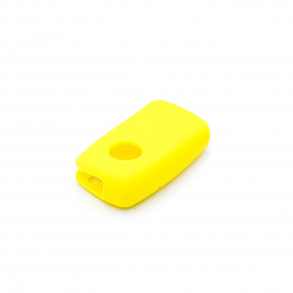 EPKC10 YELLOW CAR KEY COVER VOLKSWAGEN SKODA SEAT