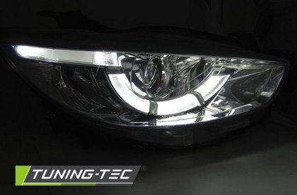 Přední světla s LED denními světly Mazda CX-5 11-15 chrom