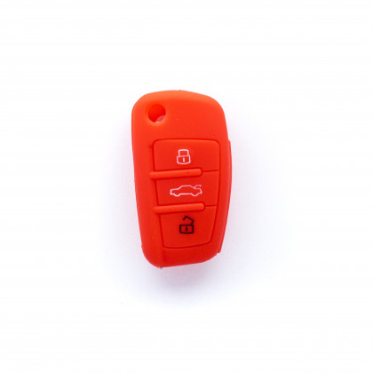 EPKC103 RED CAR KEY COVER AUDI