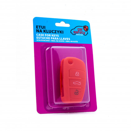 EPKC103 RED CAR KEY COVER AUDI
