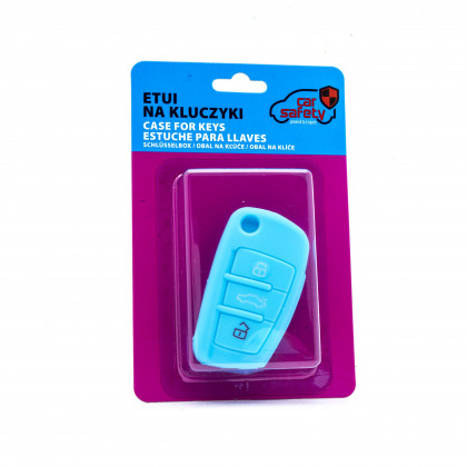 EPKC108 LIGHT BLUE CAR KEY COVER AUDI