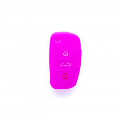 EPKC109 PINK CAR KEY COVER AUDI