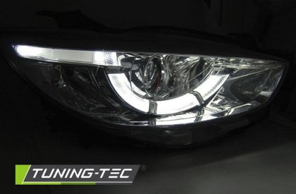 Přední světla s LED denními světly Mazda CX-5 11-15 Xenon D4S, AFS, chrom