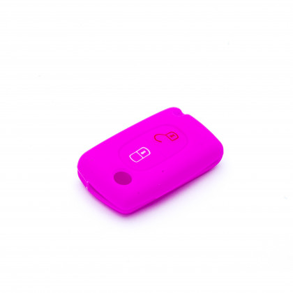 EPKC127 PINK CAR KEY COVER CITROEN PEUGEOT