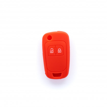 EPKC21 RED CAR KEY COVER CHEVROLET OPEL VAUXHALL