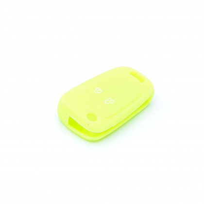 EPKC25 NEON GREEN CAR KEY COVER CHEVROLET OPEL VAUXHALL