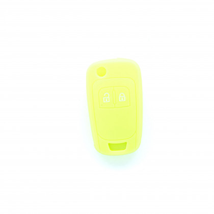EPKC25 NEON GREEN CAR KEY COVER CHEVROLET OPEL VAUXHALL