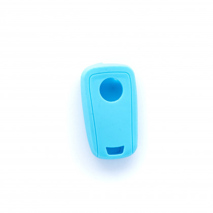 EPKC26 LIGHT BLUE CAR KEY COVER CHEVROLET OPEL VAUXHALL