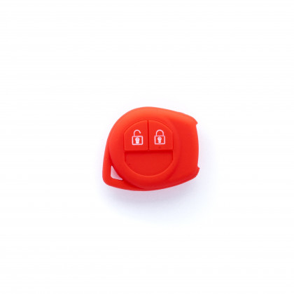 EPKC30 RED CAR KEY COVER FIAT OPEL SUZUKI