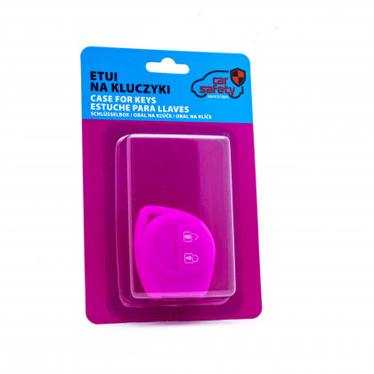 EPKC36 PINK CAR KEY COVER FIAT OPEL SUZUKI