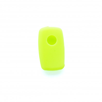 EPKC70 NEON GREEN CAR KEY COVER SEAT SKODA VOLKSWAGEN