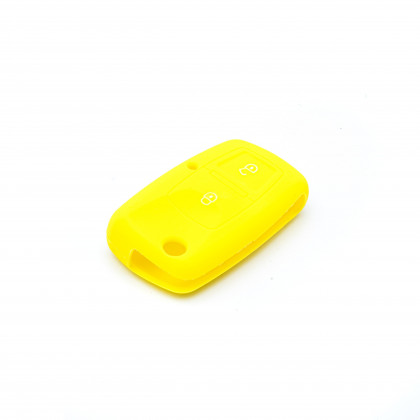 EPKC73 YELLOW CAR KEY COVER SEAT SKODA VOLKSWAGEN