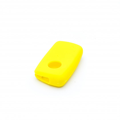 EPKC73 YELLOW CAR KEY COVER SEAT SKODA VOLKSWAGEN