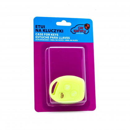 EPKC89 NEON GREEN CAR KEY COVER FORD