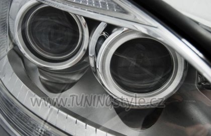 Přední světla s LED Mercedes-Benz S W221 AFS D1S xenon 05-09 chrom