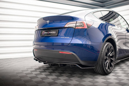 Spoiler zadního nárazníku Tesla Model Y carbon look