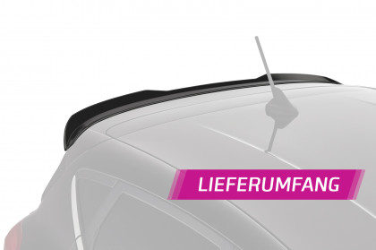 Křídlo, spoiler zadní CSR pro Ford Fiesta MK8 - černý matný