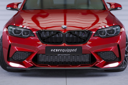 Spoiler pod přední nárazník CSR CUP pro BMW M2 Competition (F87) - carbon look matný