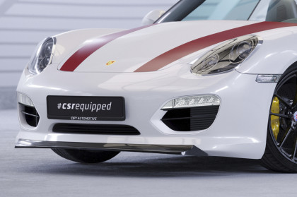 Spoiler pod přední nárazník CSR CUP pro Porsche Boxster 987 - černý matný