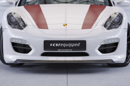 Spoiler pod přední nárazník CSR CUP pro Porsche Boxster 987 - carbon look lesklý