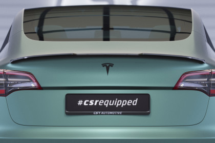 Křídlo, spoiler zadní CSR pro Tesla Model 3 - černý lesklý