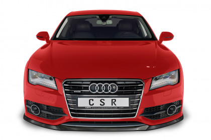 Spoiler pod přední nárazník CSR CUP pro Audi A7 S-Line / S7 C7 (Typ 4G) - carbon look matný