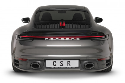 Křídlo, spoiler zadní CSR pro Porsche 911 / 992 - carbon look matný