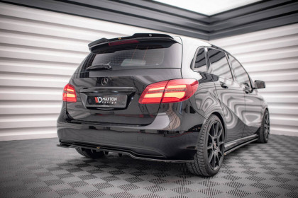 Prodloužení spoileru Mercedes-Benz B W246 Facelift Facelift carbon look