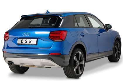 Křídlo, spoiler zadní CSR pro Audi Q2 - černý matný