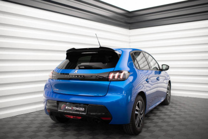 Prodloužení spoileru V.1 Peugeot 208 Mk2 carbon look