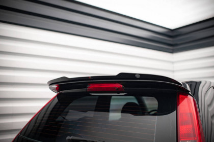 Prodloužení spoileru V.2 Ford Fiesta ST Mk6 černý lesklý plast