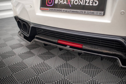 Spoiler zadního nárazníku Nissan GTR R35 Facelift carbon look