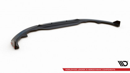 Spojler pod nárazník lipa V.1 + Flaps Toyota Yaris Mk4 černý lesklý plast