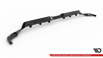 Spoiler zadního nárazníku V.2 Toyota Yaris Mk4 černý lesklý plast