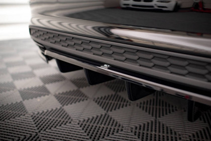 Spoiler zadního nárazníku Audi A3 S-Line Sedan 8Y černý lesklý plast