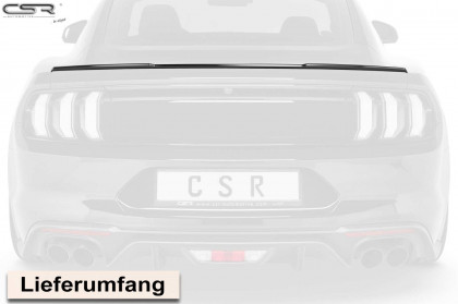 Křídlo, spoiler zadní CSR pro Ford Mustang VI - carbon look matný