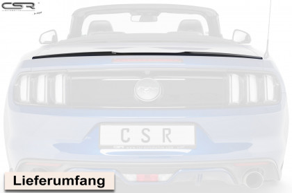 Křídlo, spoiler zadní CSR pro Ford Mustang VI 14-17 - carbon look matný