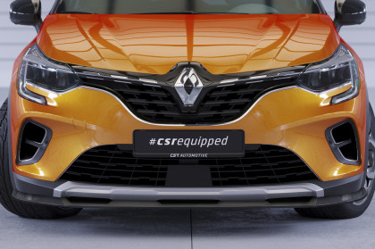Spoiler pod přední nárazník CSR CUP pro Renault Captur 2 - carbon look lesklý