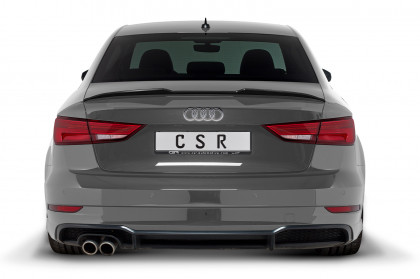 Křídlo, spoiler zadní CSR pro Audi A3 8V Limo/Cabrio- carbon look matný