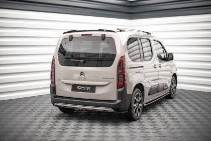 Prodloužení spoileru Citroen Berlingo Mk3 černý lesklý plast