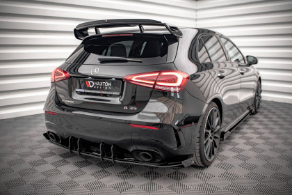Spoiler zadního nárazníku Street pro + Flaps Mercedes A35 AMG Hatchback W177