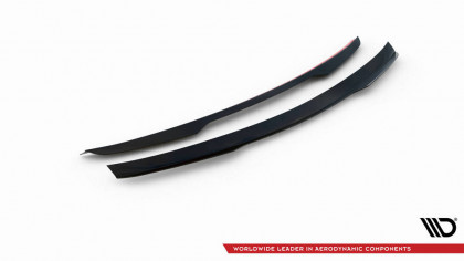 Prodloužení spoileru Volvo C70 Mk1 černý lesklý plast