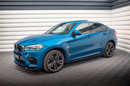 Prahové lišty BMW X6 M F86 černý lesklý plast