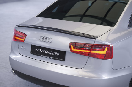 Křídlo, spoiler zadní CSR pro Audi A6 C7 4G - černý lesklý